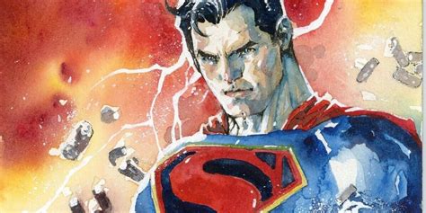 Golden Age Superman Is Unchained In New Jim Lee Watercolor Cbr