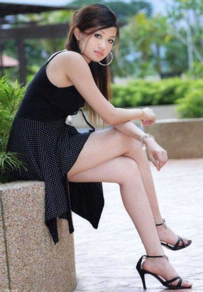 海外が認めた中国韓国の足がやけに長い女の子 ポッカキット