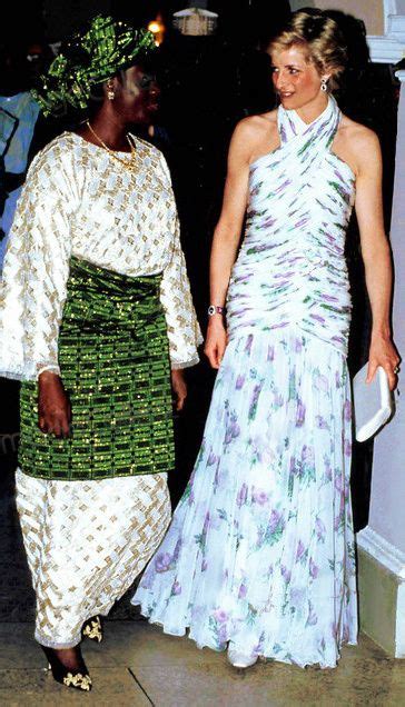 March 15 1990 Princess Diana At A Banquet Given By President Ibrahim