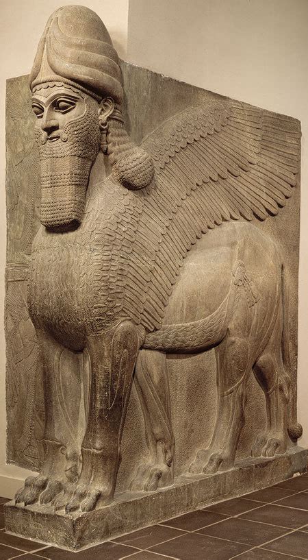 Kirby Ap Art History Lamassu From Citadel Of Sargon Ii Dur Sharrukin