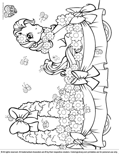 pony coloring page  color   coloring library