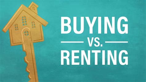 Buying Vs Renting A Home