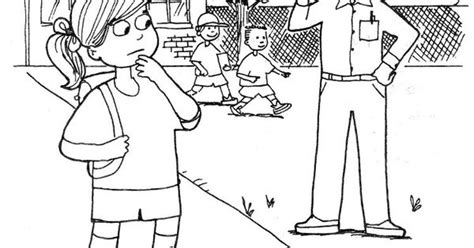 48 Awesome Stock Stranger Safety Coloring Pages The Best Free