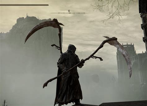 Grim Reaper With Dual Grave Scythes Is Awesome Eldenring