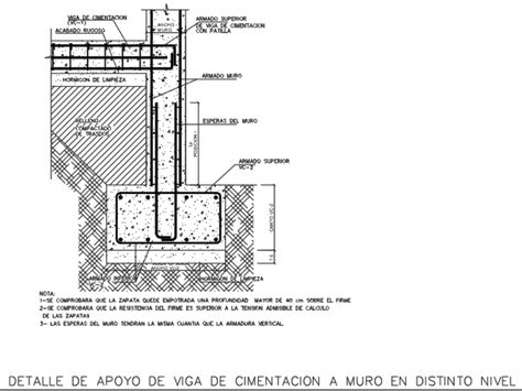 Planos de cimentación en AutoCAD Descargar CAD gratis 26 33 KB