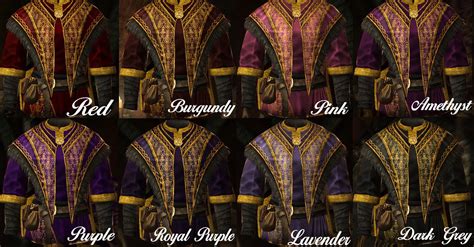 Standalone Archmage Robes Royal Retexture 19 Colours At Skyrim Nexus