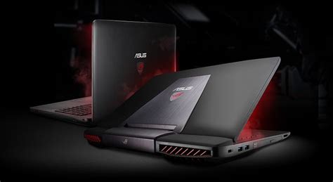 Asus G Series Rog Gaming Laptops New With Asus Turbomaster Gpu