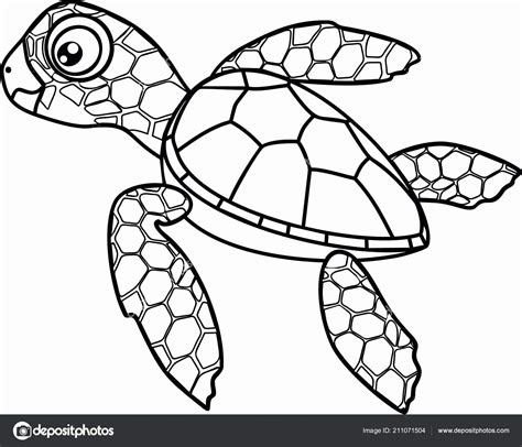 Realistic Sea Turtle Coloring Pages Adults Coloring Pages