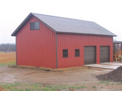 Do it yourself pole barn kits. Steel Building Kit 24'x36'x12' Do-It-Yourself Garage | Metal buildings, Steel buildings, Metal ...