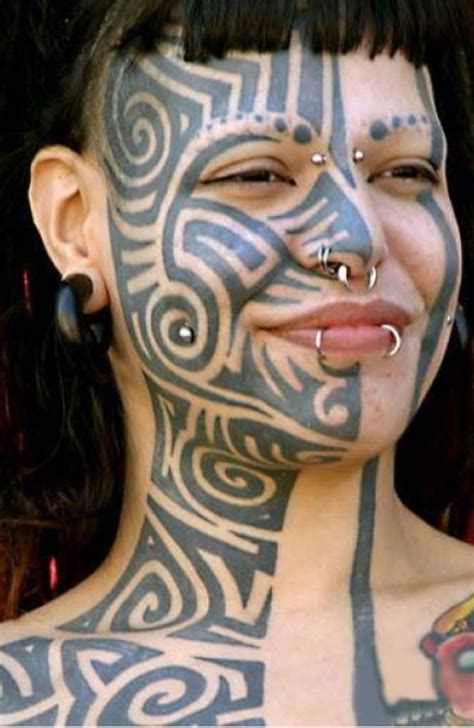 Pin By Shasta Mcnab On Tattoos Face Facial Tattoos Tribal Face Tattoo Face Tattoos