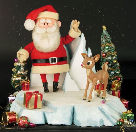 Rudolph Santa Claus And Other Reindeer Figures Who Starred In ‘rudolph