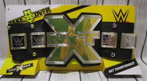 Wwe Nxt Take Over Championship Belt Wrestling Replica By Mattel Youth