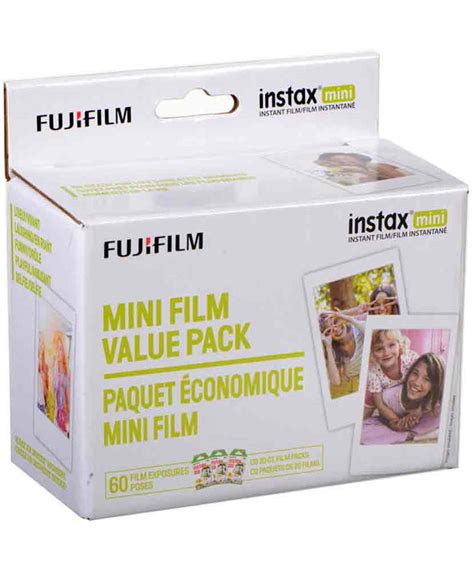 Fujifilm Instax Mini Film 60 Pack Rockbrook Camera