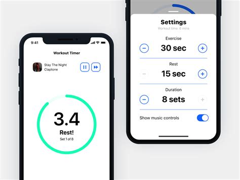 Whether you're into cycling, running, lifting weights, exercise, workout, stretching, boxing, mma, or hit, this interval timer will prove to be an invaluable asset to you. Workout Timer App by Jakub Foglar on Dribbble