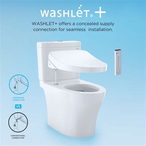 Toto Washlet® Legato One Piece Elongated 128 Gpf Toilet And