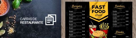 Diseño De Cartas Restaurante Publiarte