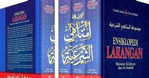 Ensiklopedi Larangan Menurut Al Quran Dan As Sunnah Jilid Buku