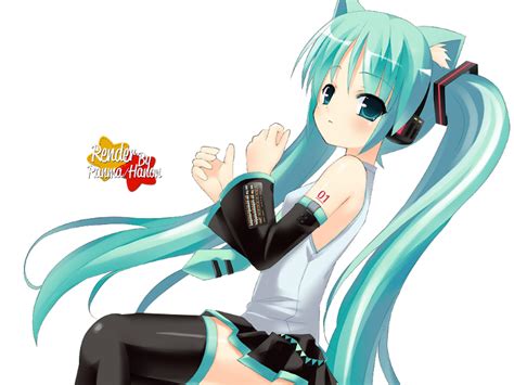 Png Hatsune Miku Neko