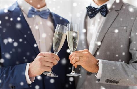 Pessoas Celebração Homossexualidade Casamento Entre Pessoas Do Mesmo Sexo E Conceito De Amor