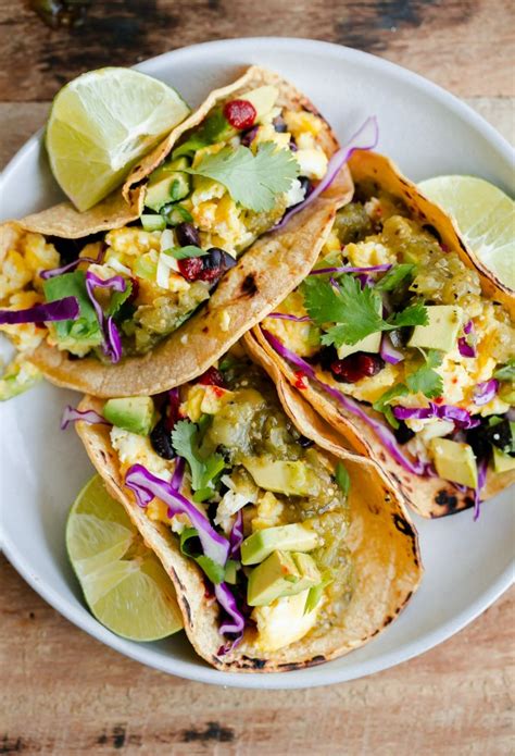 6 vegetarian lacto ovo christmas dinner recipes pickled. Vegetarian Breakfast Tacos - A Beautiful Plate
