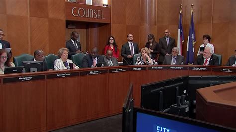 What You Should Know From Todays City Council Meeting Abc13 Houston