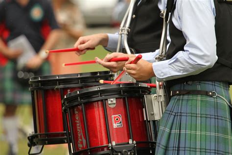 Pipe Bands Maclean Highland Gathering