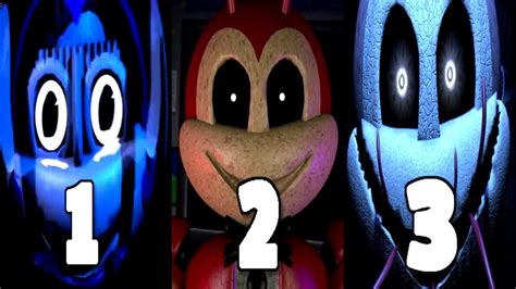 Jolly 1 2 3 All Jumpscares Fnaf History Youtube