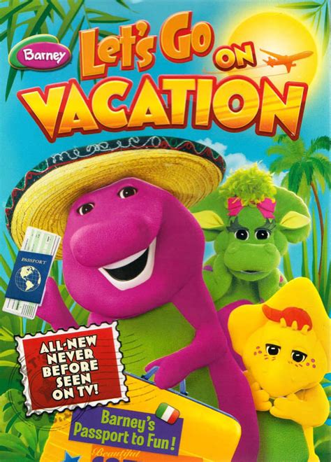 Barney Lets Go On Vacation On Dvd Movie