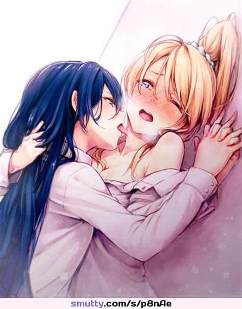 Hentai Lesbians Anime Hentai Porn Ecchi Yuri Lesbian Licking