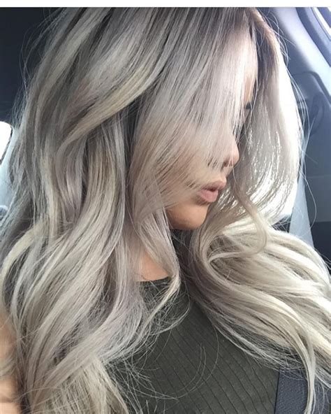 #loveisinthehairbyjanet #colourmelt #hair #haircolour#colour #dye #colourist #hairstylist. Image result for grey ash blonde hair ombre | Cabelo loiro ...