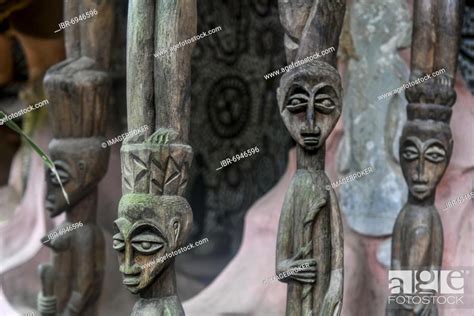 Sacred House In The Unesco Site Osun Osogbo Sacred Grove Osun State Nigeria Africa Stock