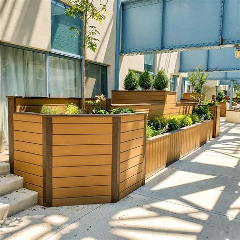 Use Composite Decking To Make Durable Planter Boxes Tague Lumber