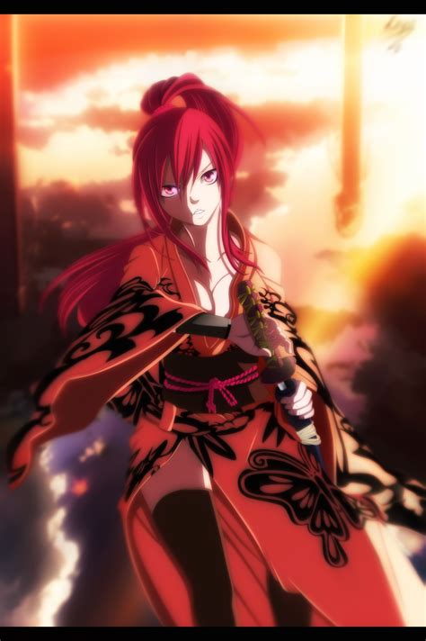 Erza Scarlet Fairy Tail Mobile Wallpaper 1556395