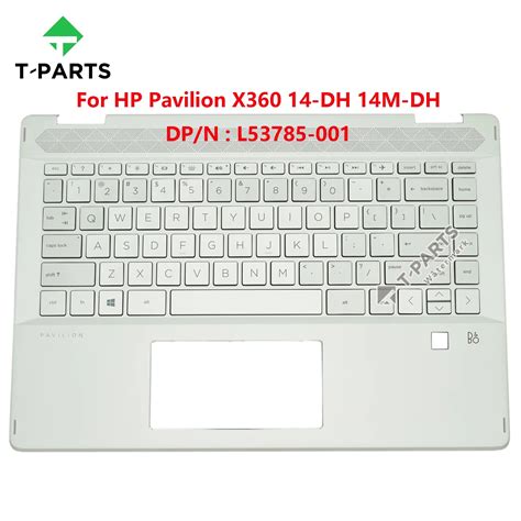 L53785 001 Silver Original New For Hp Pavilion X360 14 Dh 14m Dh Upper