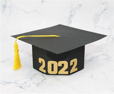 Graduation Cap Box Template