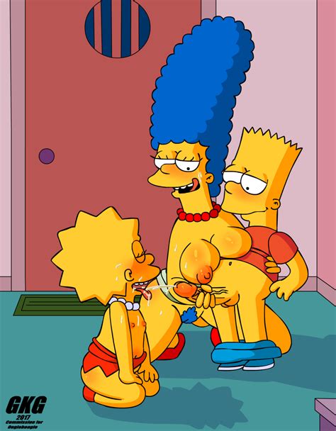 Read Gkg Marge Bart The Simpsons Hentai Porns Manga And