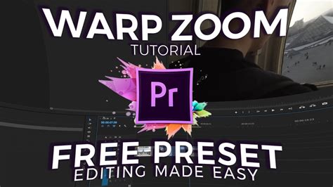 You have probably seen these multiple times in. WARP ZOOM TRANSITION Tutorial | FREE PRESET | Adobe ...