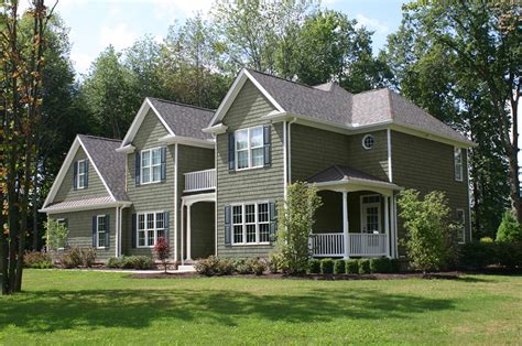 As with any type of exterior finish. Forest Green Cedar Vinyl Shake Siding - Factory Direct Siding