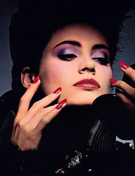 Periodicult 1980 1989 80s Fashion Retro Makeup Mademoiselle Magazine