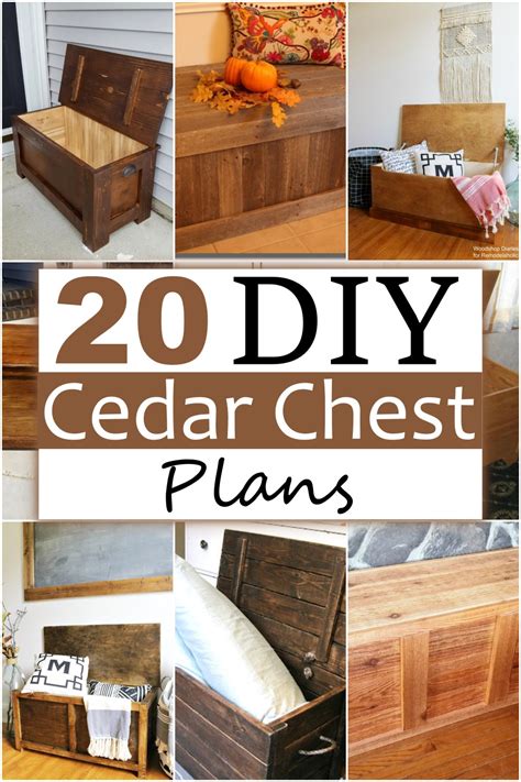 20 Diy Cedar Chest Plans Diy Crafts