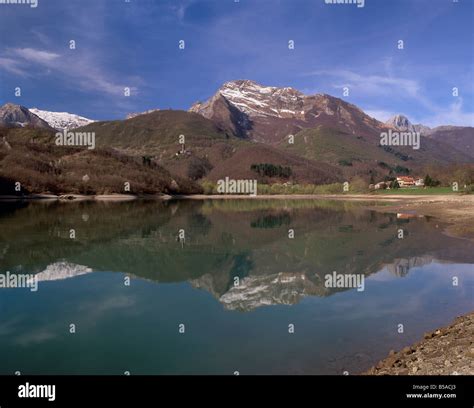 Lake Of Gramolazzo One Of The Highlights Of The Parco Naturale Delle