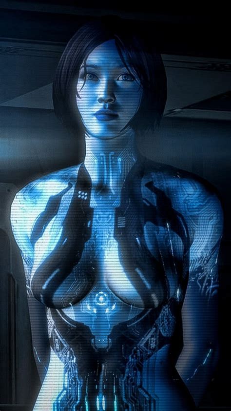 Hd Wallpaper 3 Female Cyborg Female Robot Female Hero Halo 4 Cortana Halo Armor Anime