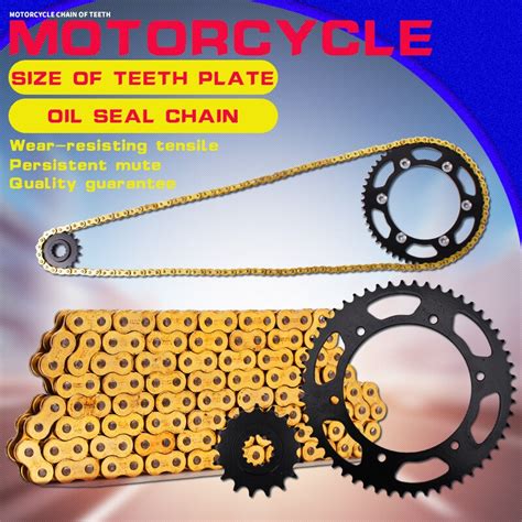 Don't miss stories on motorcycle.com. 1 Set Motorcycle Accessories Front and Rear Gear Sprocket ...