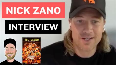 Nick Zano Interview Obliterated Spoilers Youtube
