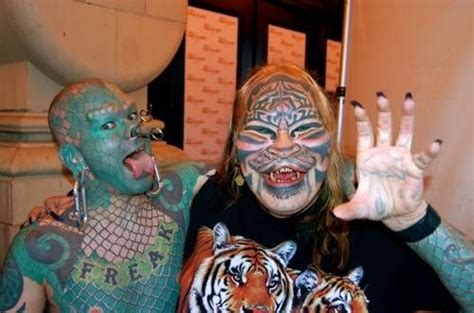 Today thousands of people are getting their bodies modified in all sorts of bizarre and unusual ways. Extreme Body Modification | Body modifications, Body ...