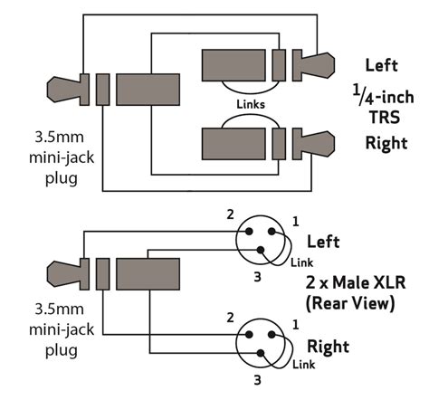 Xlr To Mono Jack Wiring Diagram