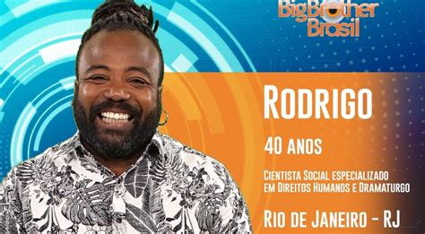 Conhe A Rodrigo Participante Do Big Brother Brasil