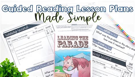 Guided Reading Lesson Plans Made Simple Guided Readers Reading