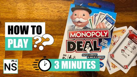 How To Play Monopoly Deal In 3 Minutes Monopoly Card Game