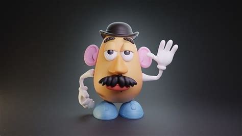 Toy Story Mr Potato Head Rigged 3d Model Rigged Cgtrader